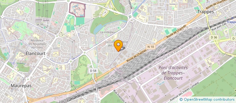 localisation de l'entreprise MONSIEUR THIERRY LEGAULT  PARIS