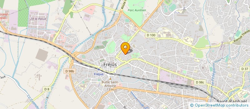 localisation de l'entreprise MONSIEUR THIERRY LEGEAY à FREJUS