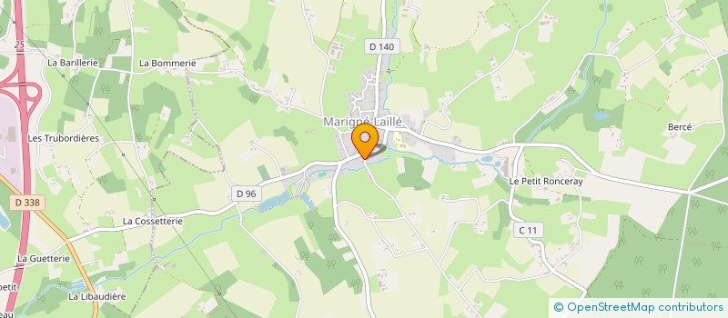 localisation de l'entreprise MONSIEUR THIERRY LEGEAY  SAINT OUEN EN BELIN