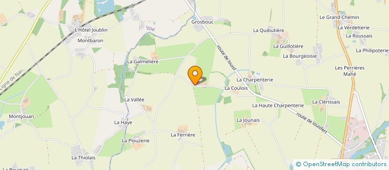 localisation de l'entreprise MONSIEUR THIERRY LEGENDRE  MOISDON-LA-RIVIERE