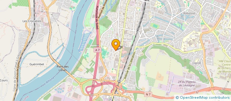 localisation de l'entreprise MONSIEUR THIERRY LEGER  VALENCE