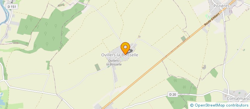localisation de l'entreprise MONSIEUR THIERRY LEGRAND à OVILLERS-LA-BOISSELLE