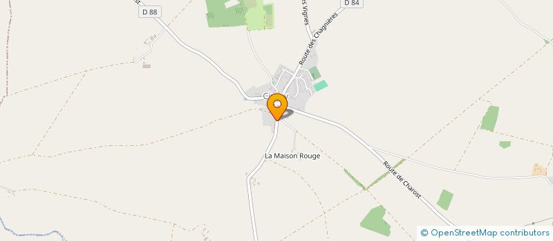 localisation de l'entreprise MONSIEUR THIERRY LEGRAND  CIVRAY