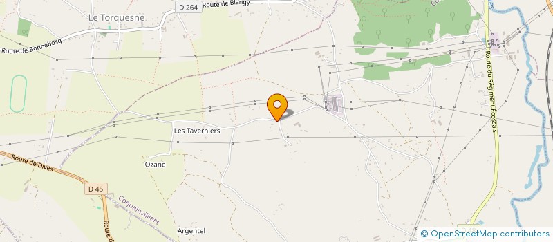 localisation de l'entreprise MONSIEUR THIERRY LEGROS  COQUAINVILLIERS