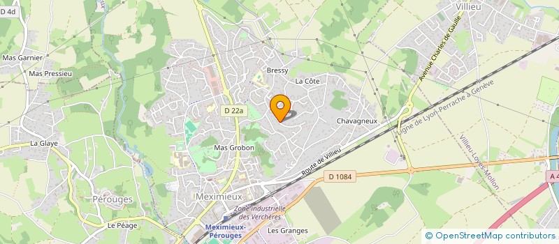 localisation de l'entreprise MONSIEUR THIERRY LEID à MEXIMIEUX