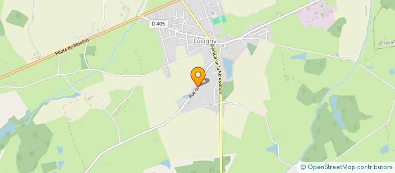 localisation de l'entreprise MONSIEUR THIERRY LELEUX  THIEL-SUR-ACOLIN