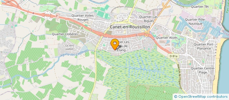 localisation de l'entreprise MONSIEUR THIERRY LELIEVRE à CANET-EN-ROUSSILLON
