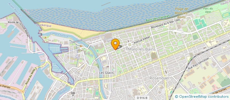 localisation de l'entreprise MONSIEUR THIERRY LEMAIRE à DUNKERQUE