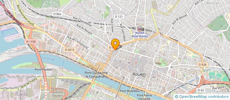 localisation de l'entreprise MONSIEUR THIERRY LEMAITRE à ROUEN