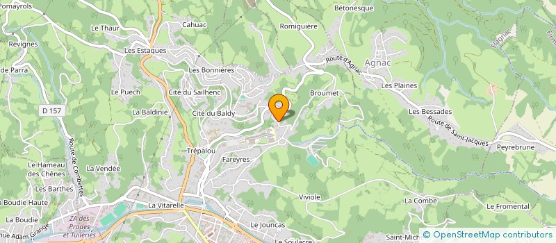 localisation de l'entreprise MONSIEUR THIERRY LEMARCIS à DECAZEVILLE