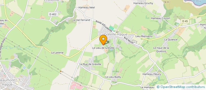 localisation de l'entreprise MONSIEUR THIERRY LEMARINEL  LA HAGUE