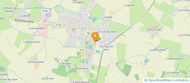 localisation de l'entreprise MONSIEUR THIERRY LEMASSON  LIGNE