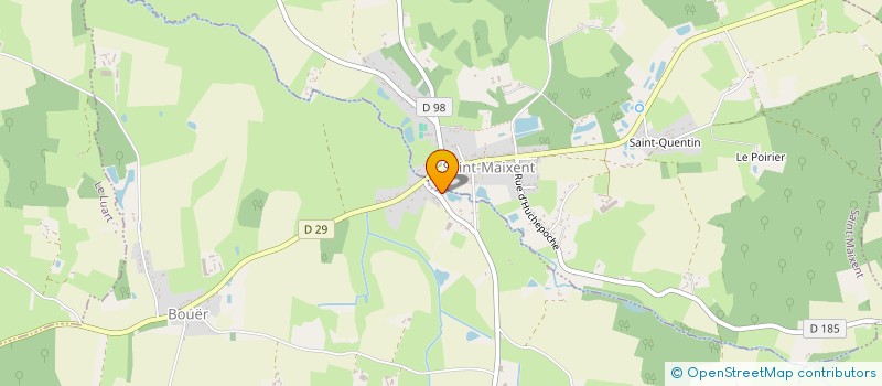 localisation de l'entreprise MONSIEUR THIERRY LEMEUNIER  BOUER