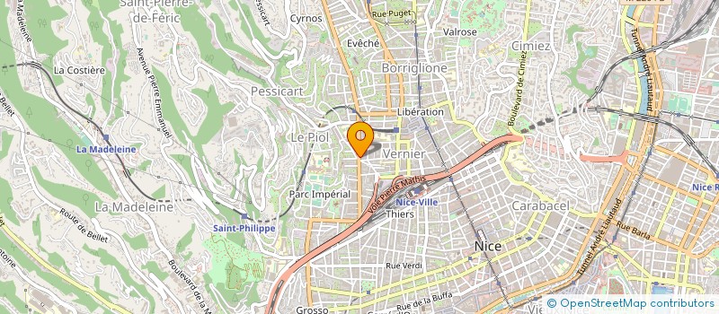 localisation de l'entreprise MONSIEUR THIERRY LEMIRE  NICE