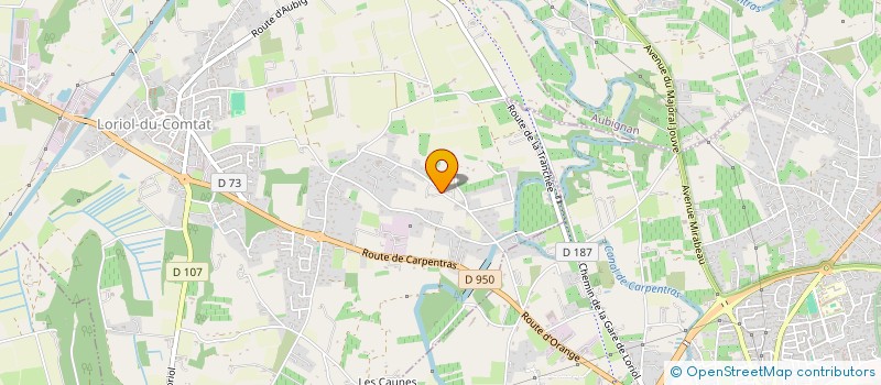 localisation de l'entreprise MONSIEUR THIERRY LEMOUSSU  LORIOL-DU-COMTAT