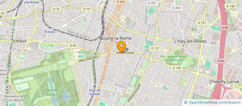 localisation de l'entreprise MONSIEUR THIERRY LEMURE à BOURG-LA-REINE