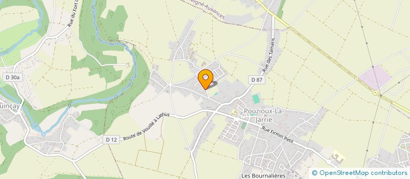 localisation de l'entreprise MONSIEUR THIERRY LENAIN  VOUNEUIL-SOUS-BIARD