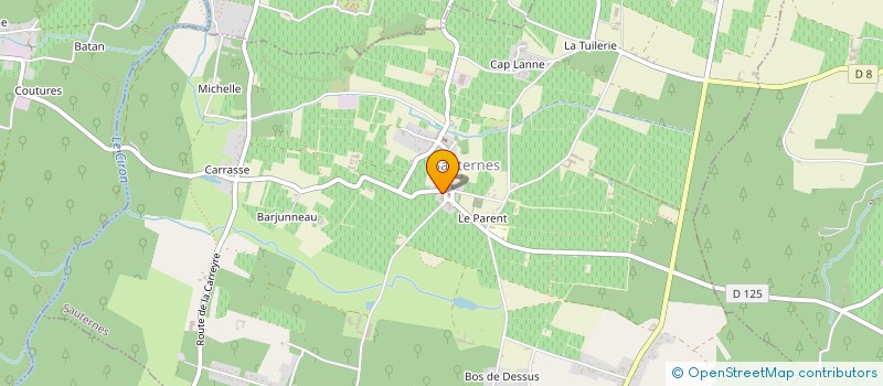 localisation de l'entreprise MONSIEUR THIERRY LENESTOUR  BIEUJAC