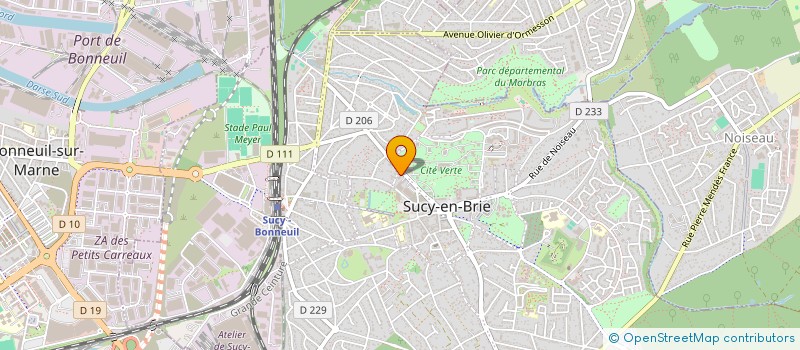 localisation de l'entreprise MONSIEUR THIERRY LEPAGE à SUCY-EN-BRIE