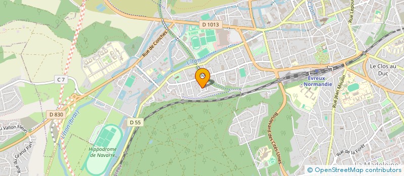 localisation de l'entreprise MONSIEUR THIERRY LEPERCHEY  GUICHAINVILLE