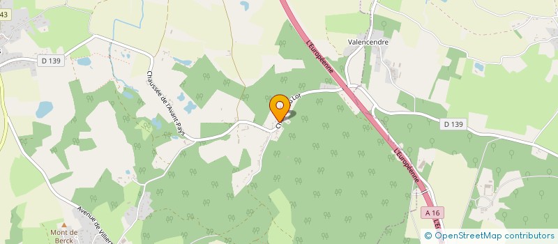 localisation de l'entreprise MONSIEUR THIERRY LEPRETRE  SAINT-JOSSE