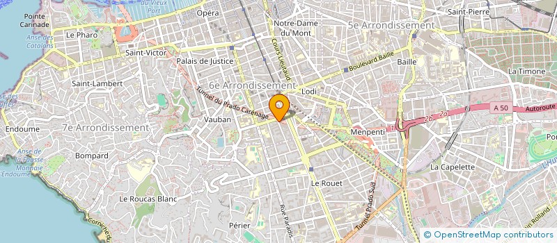 localisation de l'entreprise MONSIEUR THIERRY LEPRINCE à MARSEILLE
