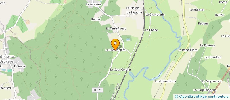 localisation de l'entreprise MONSIEUR THIERRY LEREAU à SABLONS-SUR-HUISNE