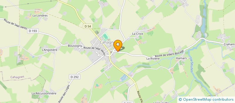 localisation de l'entreprise MONSIEUR THIERRY LEREDDE à CAUMONT-SUR-AURE
