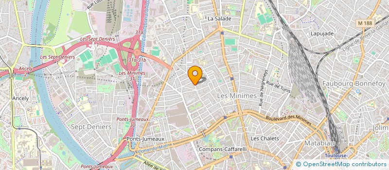 localisation de l'entreprise MONSIEUR THIERRY LERNON  TOULOUSE