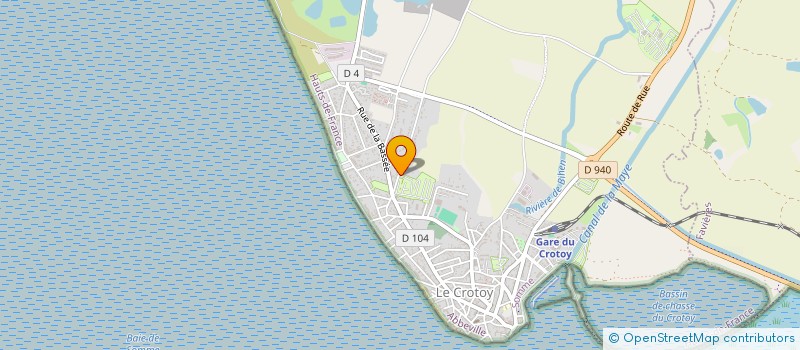 localisation de l'entreprise MONSIEUR THIERRY LEROY à LE CROTOY