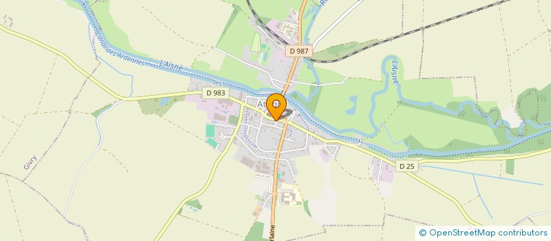 localisation de l'entreprise MONSIEUR THIERRY LEROY à ATTIGNY