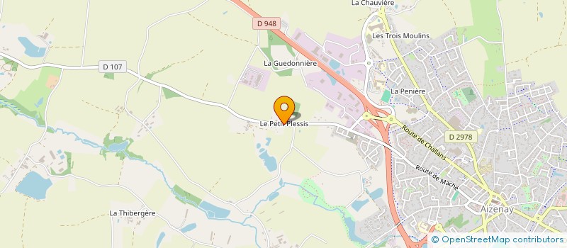 localisation de l'entreprise MONSIEUR THIERRY LEROY à AIZENAY
