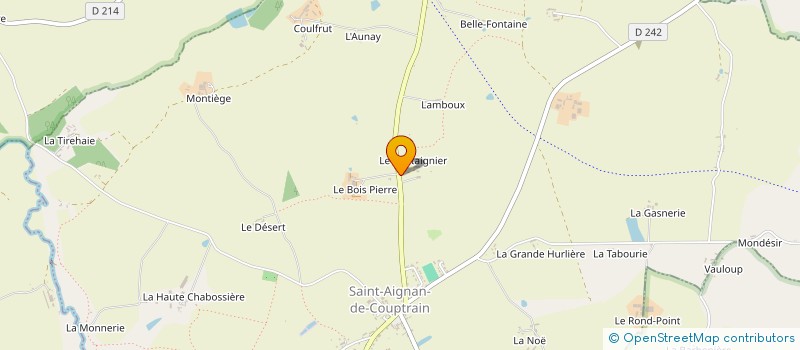 localisation de l'entreprise MONSIEUR THIERRY LEROYER à SAINT-AIGNAN-DE-COUPTRAIN