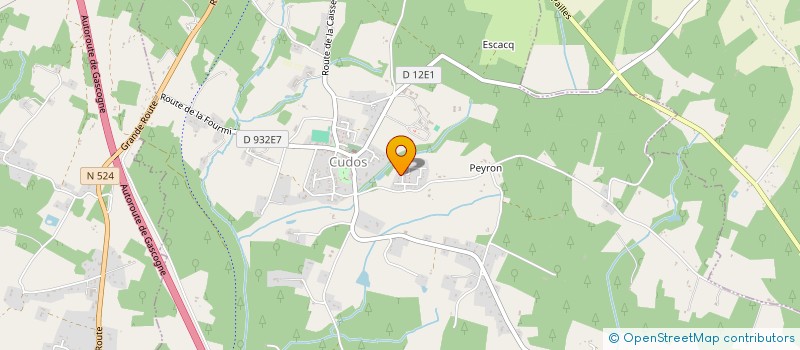 localisation de l'entreprise MONSIEUR THIERRY LESBEGUERIES  CUDOS