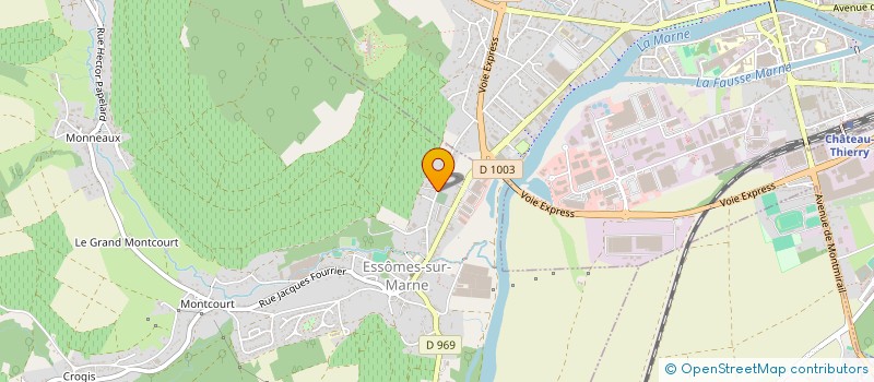 localisation de l'entreprise MONSIEUR THIERRY LESNE à ESSOMES-SUR-MARNE