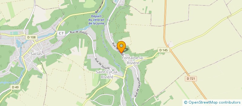 localisation de l'entreprise MONSIEUR THIERRY LESTIEU  FONTAINE-LA-RIVIERE