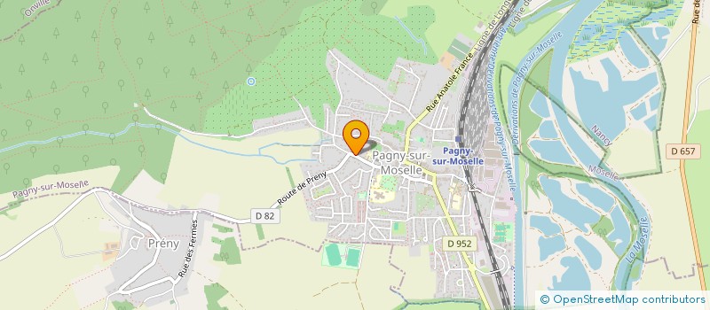 localisation de l'entreprise MONSIEUR THIERRY LESTREZ à PAGNY-SUR-MOSELLE