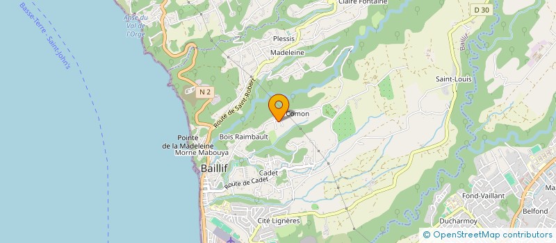 localisation de l'entreprise MONSIEUR THIERRY LESUEUR  BAILLIF