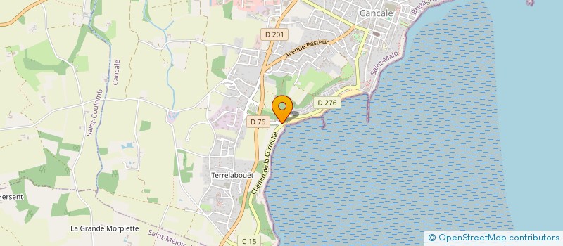 localisation de l'entreprise MONSIEUR THIERRY LETERME  CANCALE