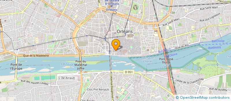 localisation de l'entreprise MONSIEUR THIERRY LETHROSNE à ORLEANS