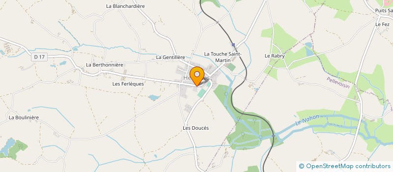 localisation de l'entreprise MONSIEUR THIERRY LETIERS à HEUGNES
