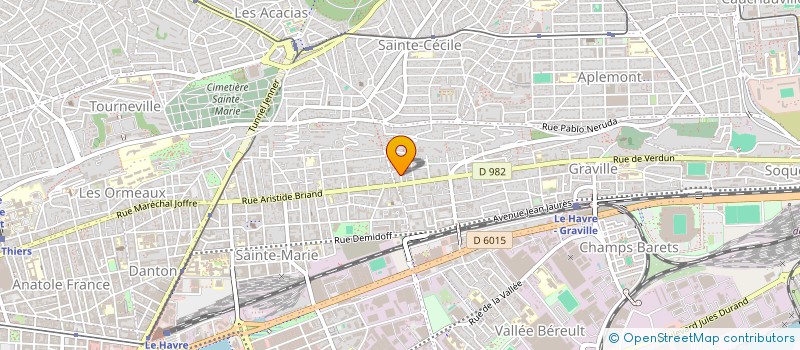 localisation de l'entreprise MONSIEUR THIERRY LEVASSEUR à LE HAVRE