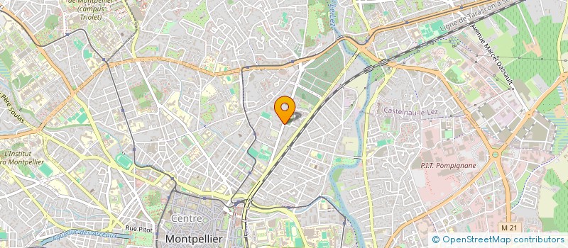 localisation de l'entreprise MONSIEUR THIERRY LEVAYER à MONTPELLIER