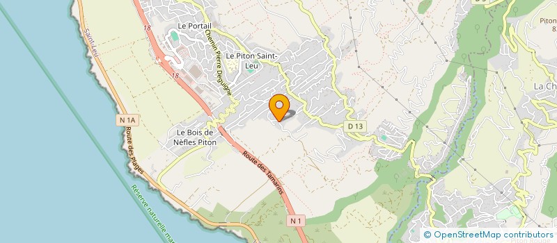 localisation de l'entreprise MONSIEUR THIERRY LEVENEUR à SAINT-LEU