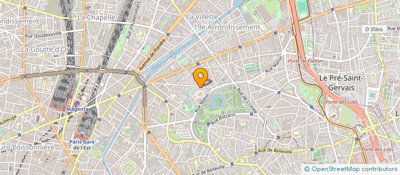 localisation de l'entreprise MONSIEUR THIERRY LEVEQUE  PARIS