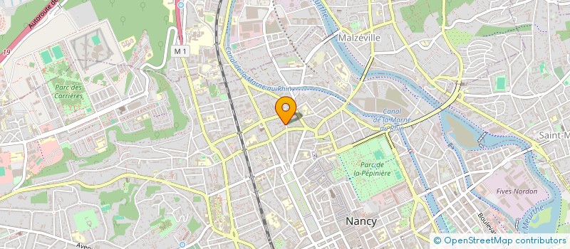 localisation de l'entreprise MONSIEUR THIERRY LEVEQUE  NANCY