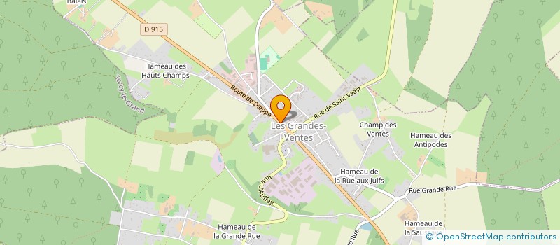 localisation de l'entreprise MONSIEUR THIERRY LEVISTRE  LES GRANDES-VENTES