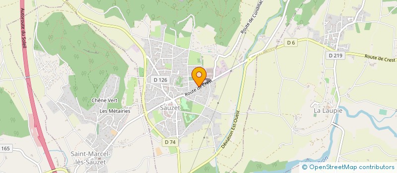 localisation de l'entreprise MONSIEUR THIERRY LEYNAUD  ROYNAC