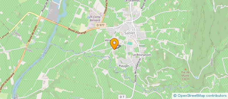 localisation de l'entreprise MONSIEUR THIERRY LILIAN PAUL SEROUX  SABLET