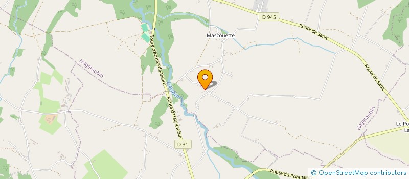 localisation de l'entreprise MONSIEUR THIERRY LINARES  HAGETAUBIN